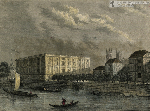 Bauakademie in Berlin (um 1835)